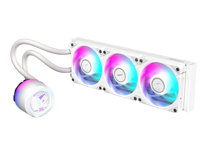 AORUS Waterforce X II 360 ICE weiß 360mm AIO-Wasserkühlung