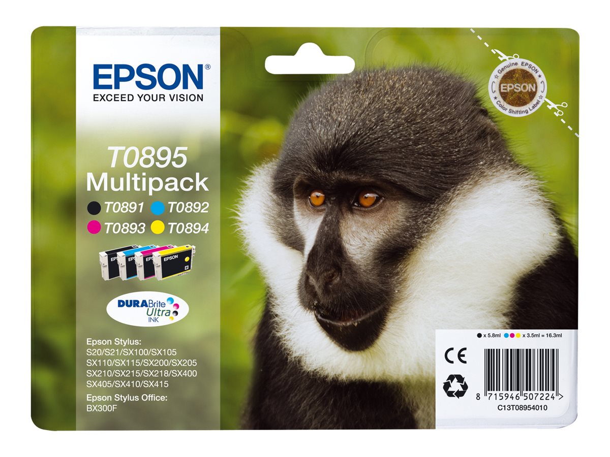 Patrone Epson T0895 black + color                      T0895