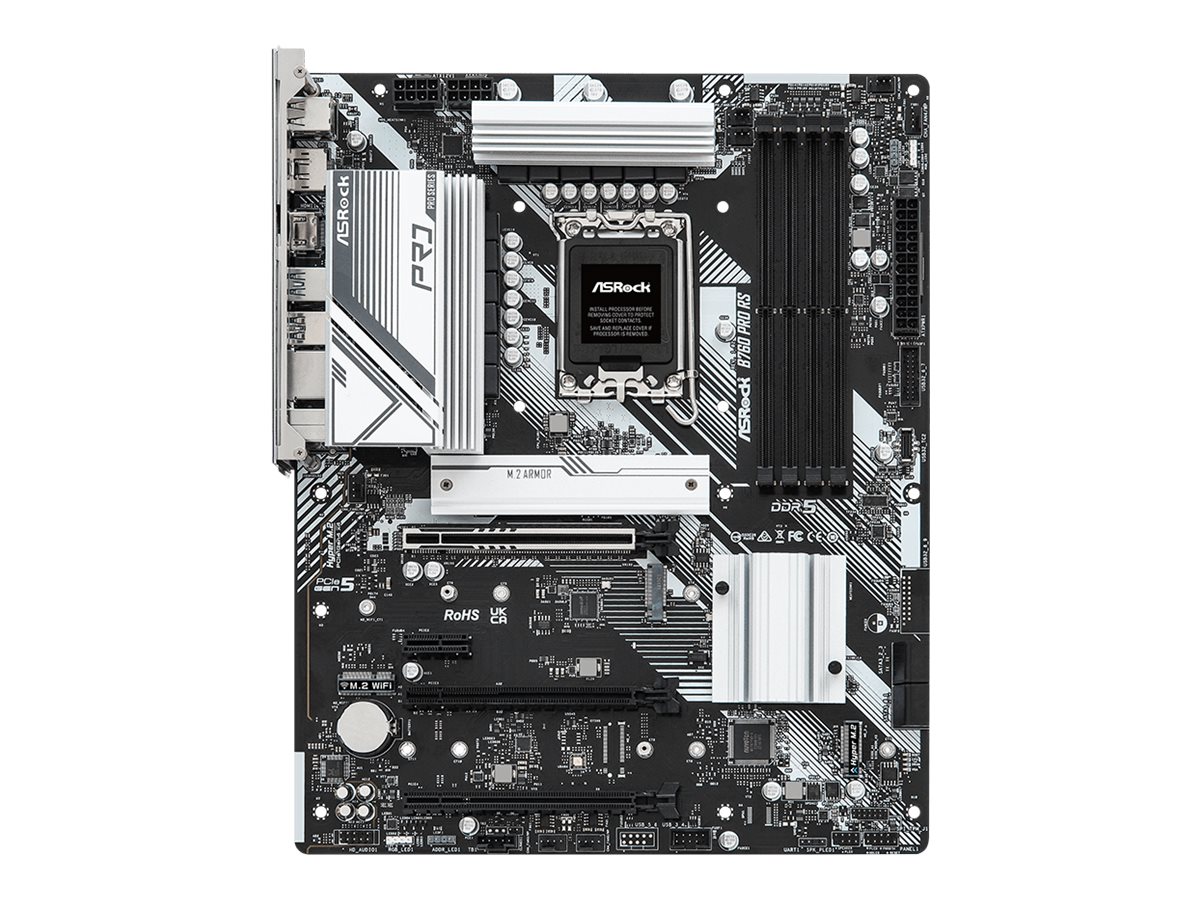 AsRock B760 Pro RS (DDR5) - Intel B760 - So. 1700 - ATX