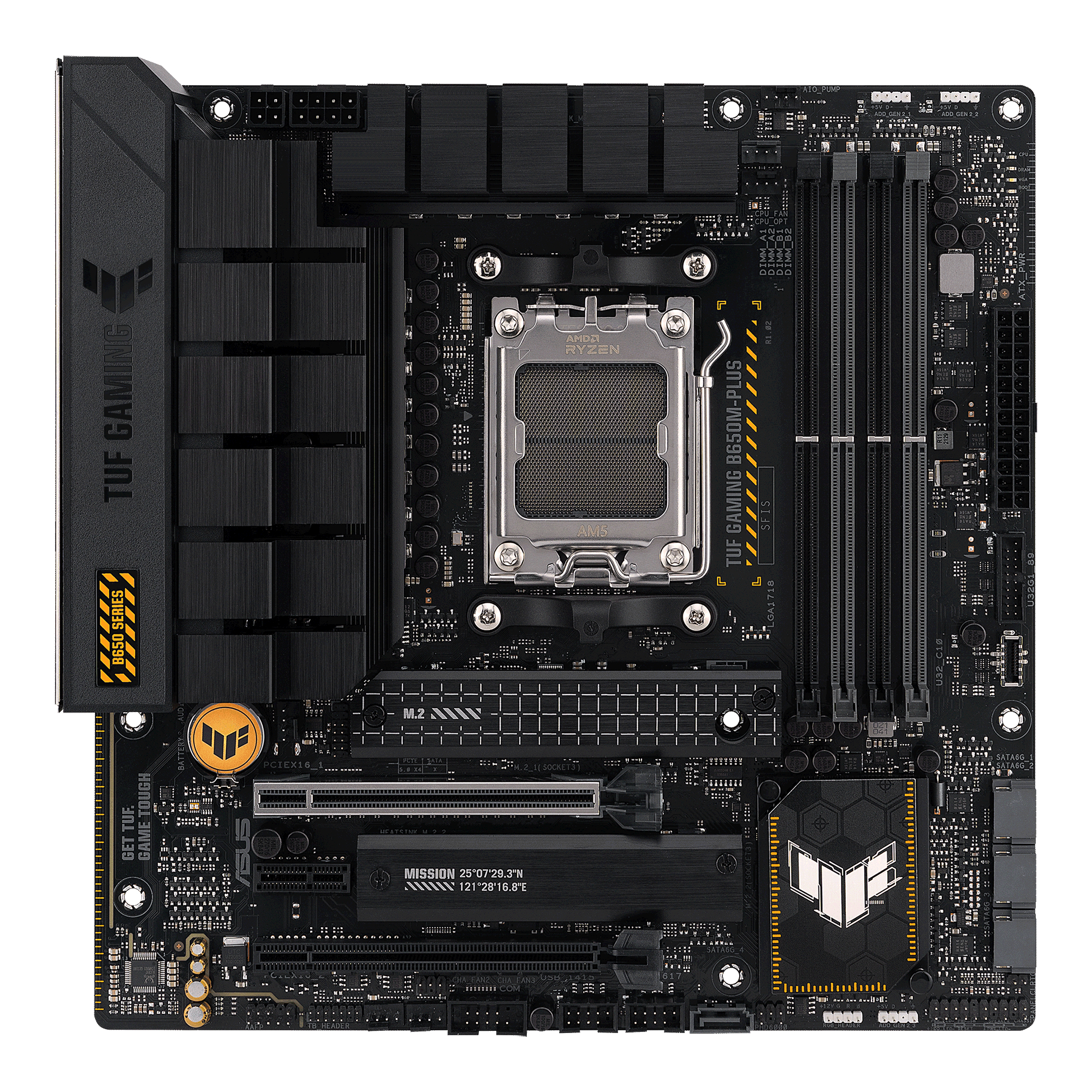 ASUS TUF Gaming B650M-Plus - AMD B650 - So. AM5 - mATX