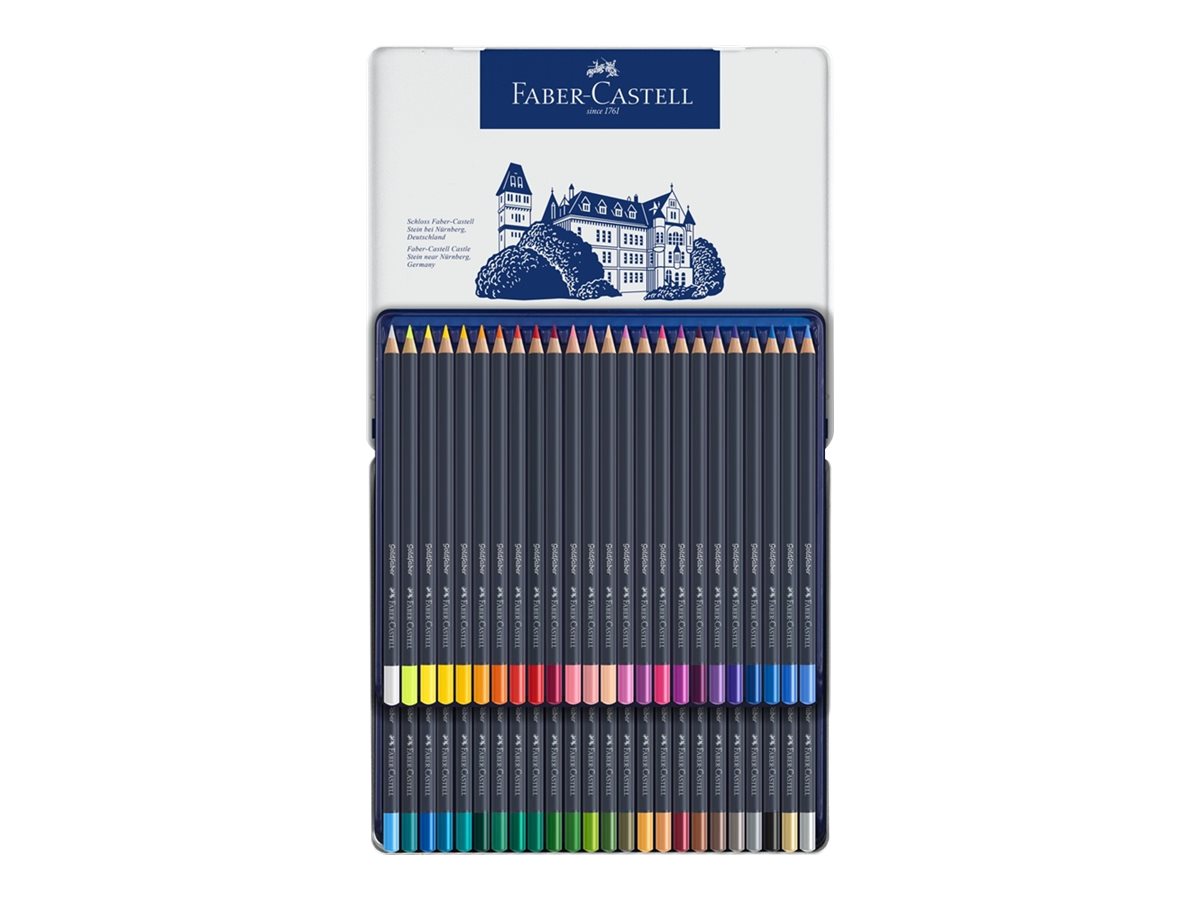 FABER-CASTELL Farbstift Goldfaber 48-Metalletui