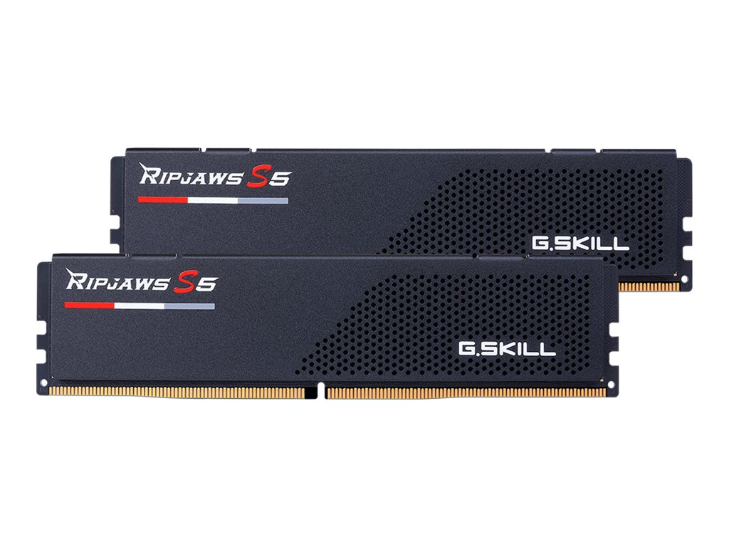 64GB DDR5-6000 G.Skill Ripjaws S5 schwarz CL36 (2x 32GB) (Intel XMP)