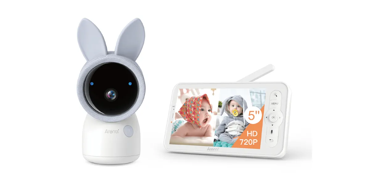 Arenti 4MP Wi-Fi Video Baby Monitor Kit with LCD Screen