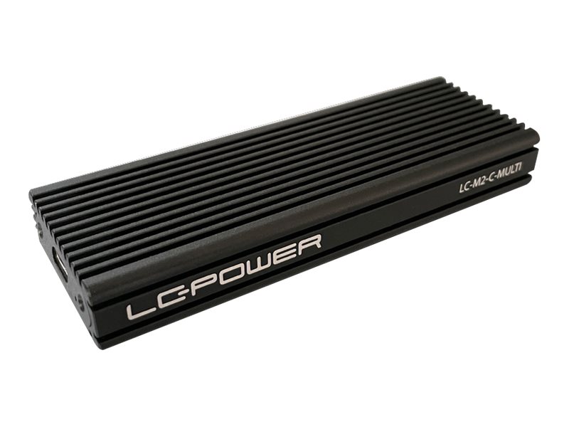 LC Power LC-M2-C-MULTI - Speichergehäuse - M.2 - M.2 NVMe Card - 10 GBps - USB 3.2 (Gen 2)