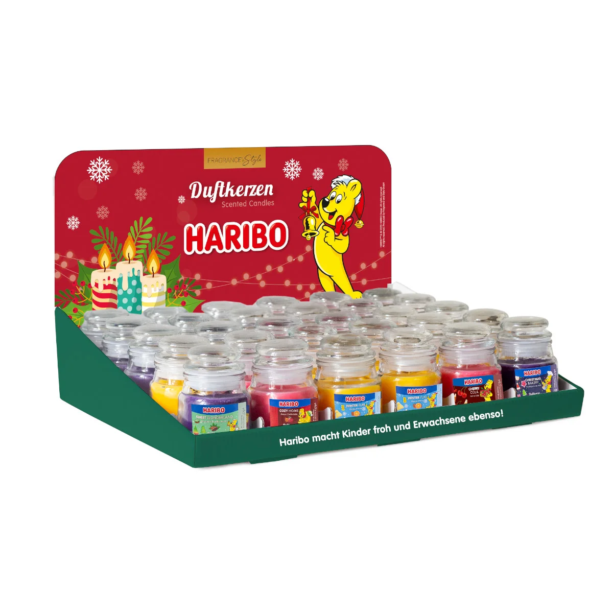 Thekendisplay 85g 6x5 verschiedene Winterdüfte