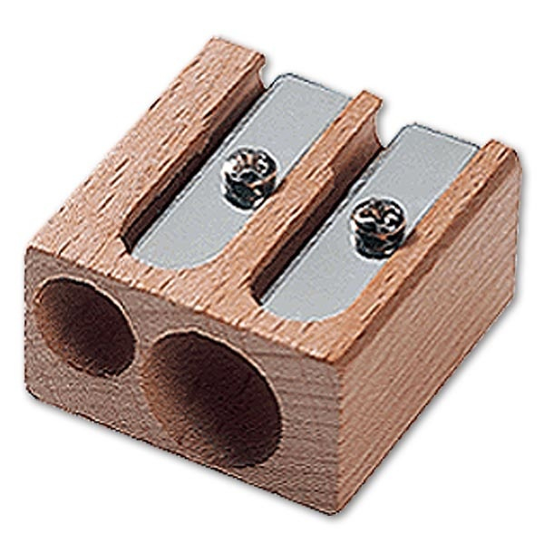 Möbius Ruppert Bleistiftspitzer - Holz - Buche - Stahl - 1,12 cm - 8,2 mm