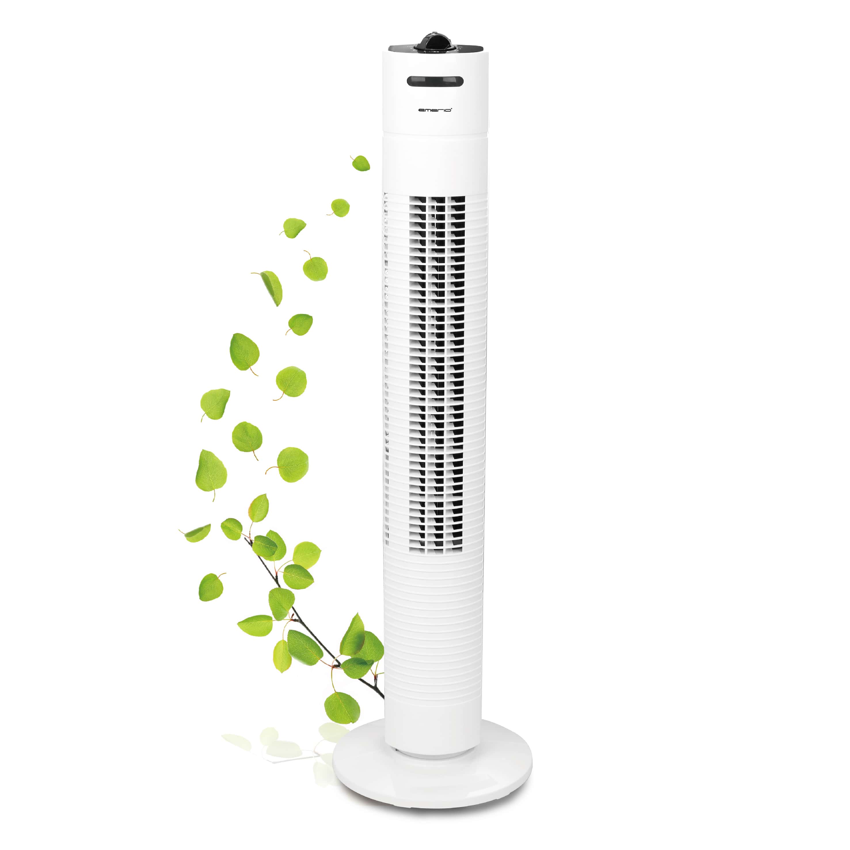 Emerio Turm Ventilator, 3 Geschw., 78 cm weiß