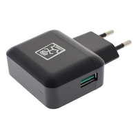 QC-Charger 240V 1xUSB 3A