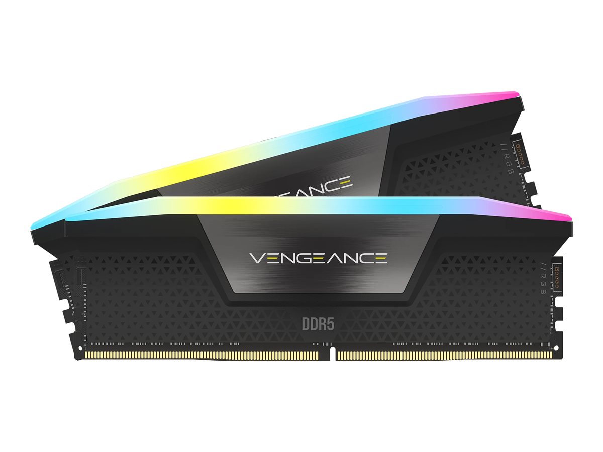 2x 16GB (32GB Kit) DDR5-6000 Corsair Vengeance RGB schwarz CL36 (Intel XMP)