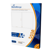 MediaRange DVD Case 50 Stk. DINA4 Bögen/Pack vorgestanzt (7mm)