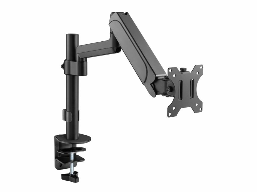Tischhalterung 13"-32" LCD VESA f. 1 Monitore Gasfeder