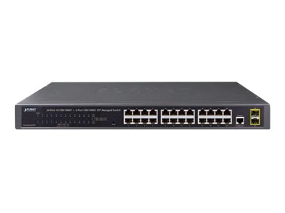 GS-4210-24T2S - Switch - managed - 24 x 10/100/1000 + 2 x SFP