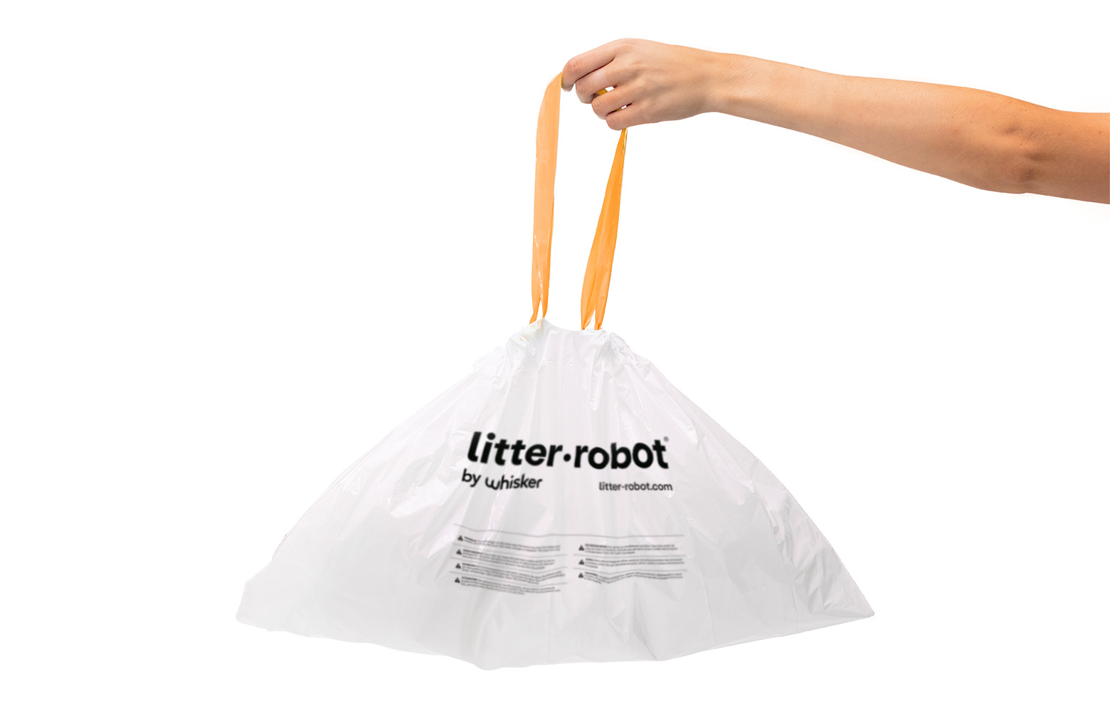 Waste Drawer Liners | 50 Schubladeneinlagen für Litter-Robot | Weiß