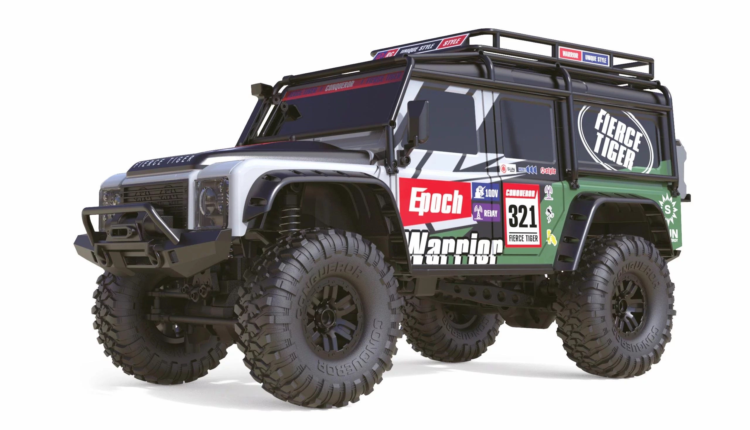 DIRT CLIMBING FIERCE TIGER SUV CRAWLER | 4WD | 1:10 | RTR