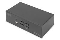 KVM-Switch 4-Port 4K HDMI Dual-Display - KVM-Umschalter - 4-Port
