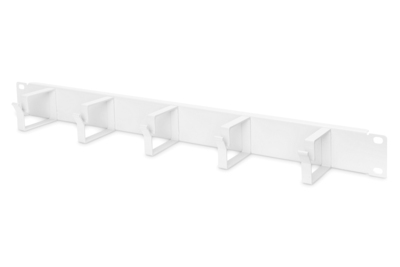 Rangierpanel 1HE 5x Ringe 40x60mm grau