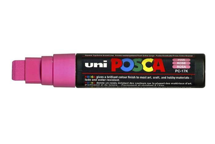 Marker UNI PC-17K pink