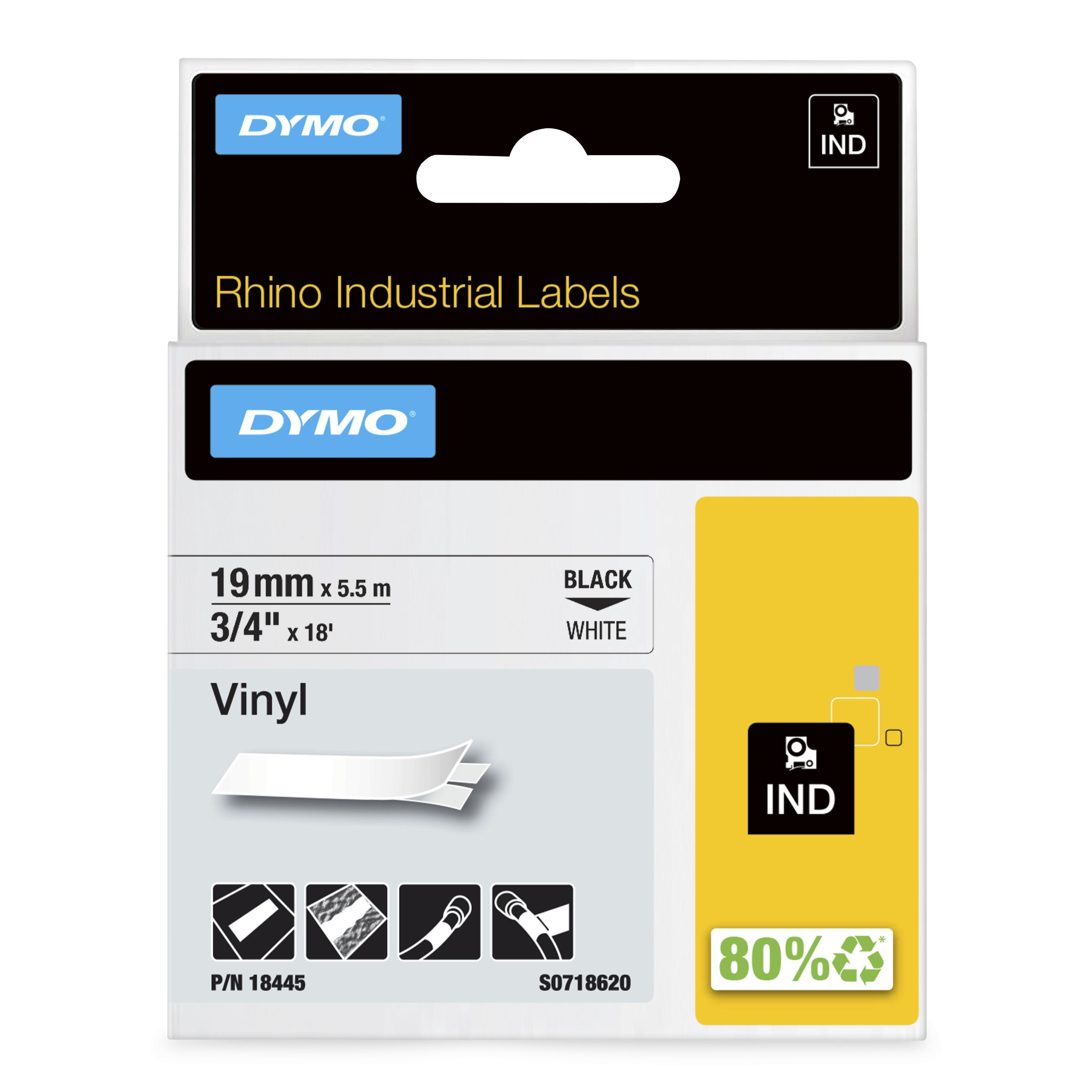 IND-Schriftband für Rhino 19mmx5,5m