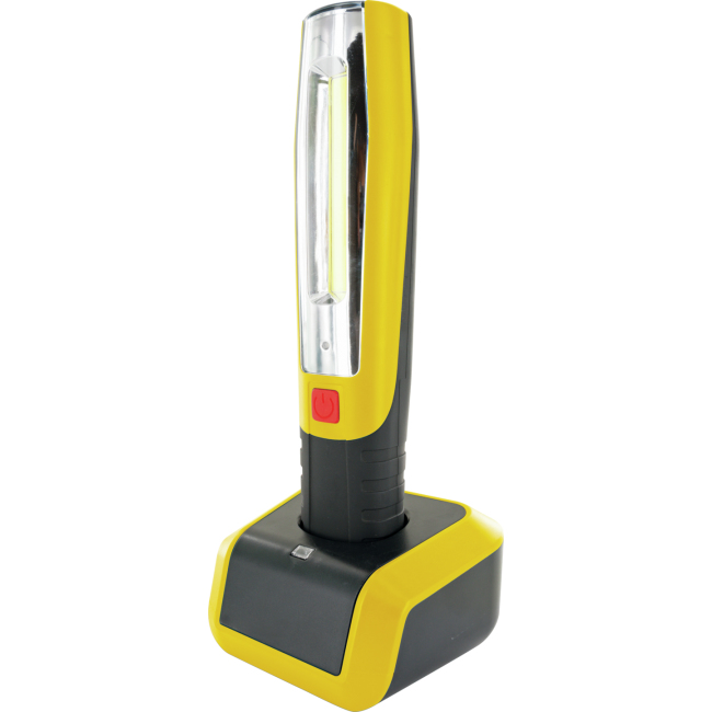 LED Notfall-Multifunktionslampe 90&300Lm schw/gelb