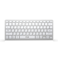 Tastatur IBK-565BT, Bluetooth, 5.0 Smart, Silber