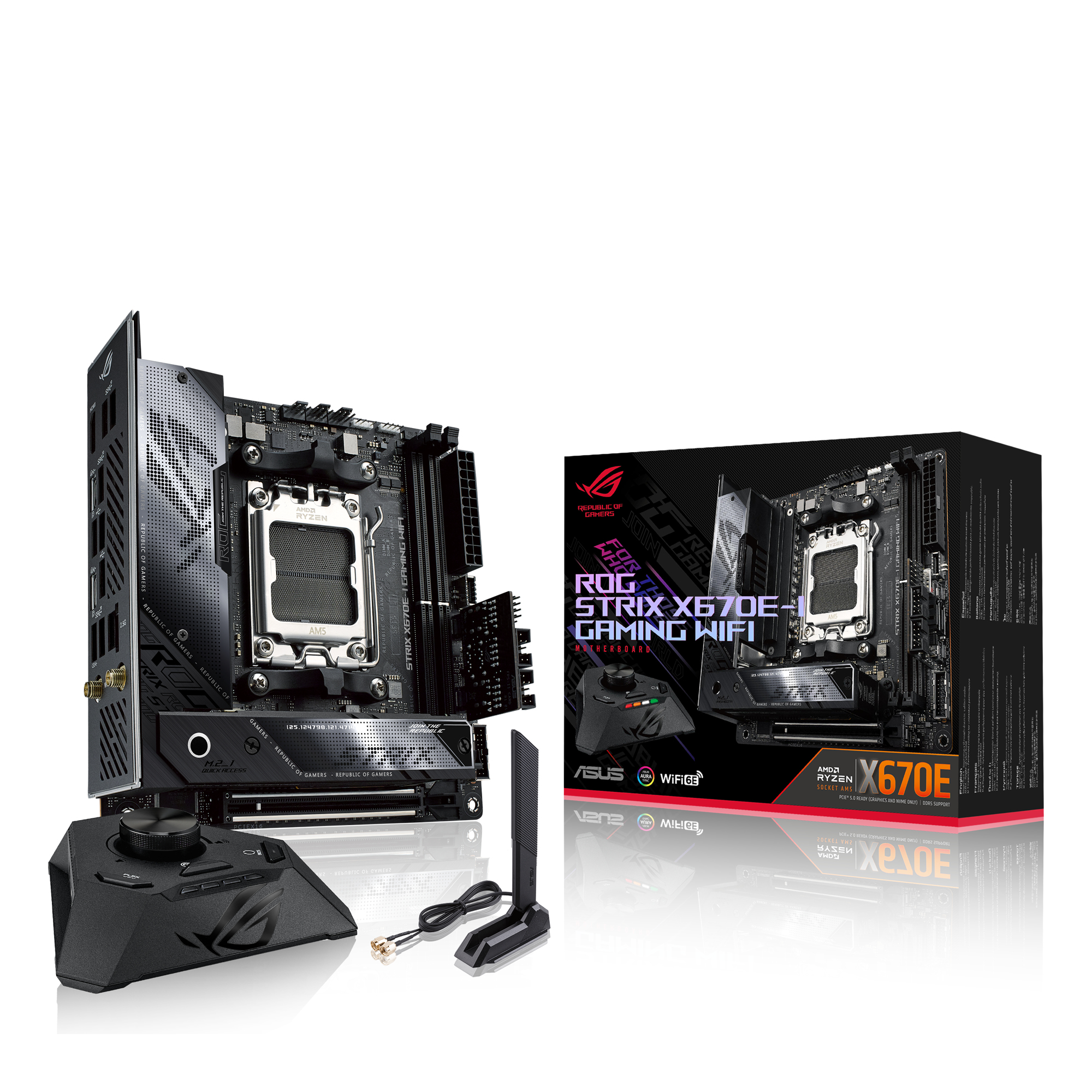 ROG Strix X670E-I Gaming WIFI - AMD X670E - So. AM5 - ITX