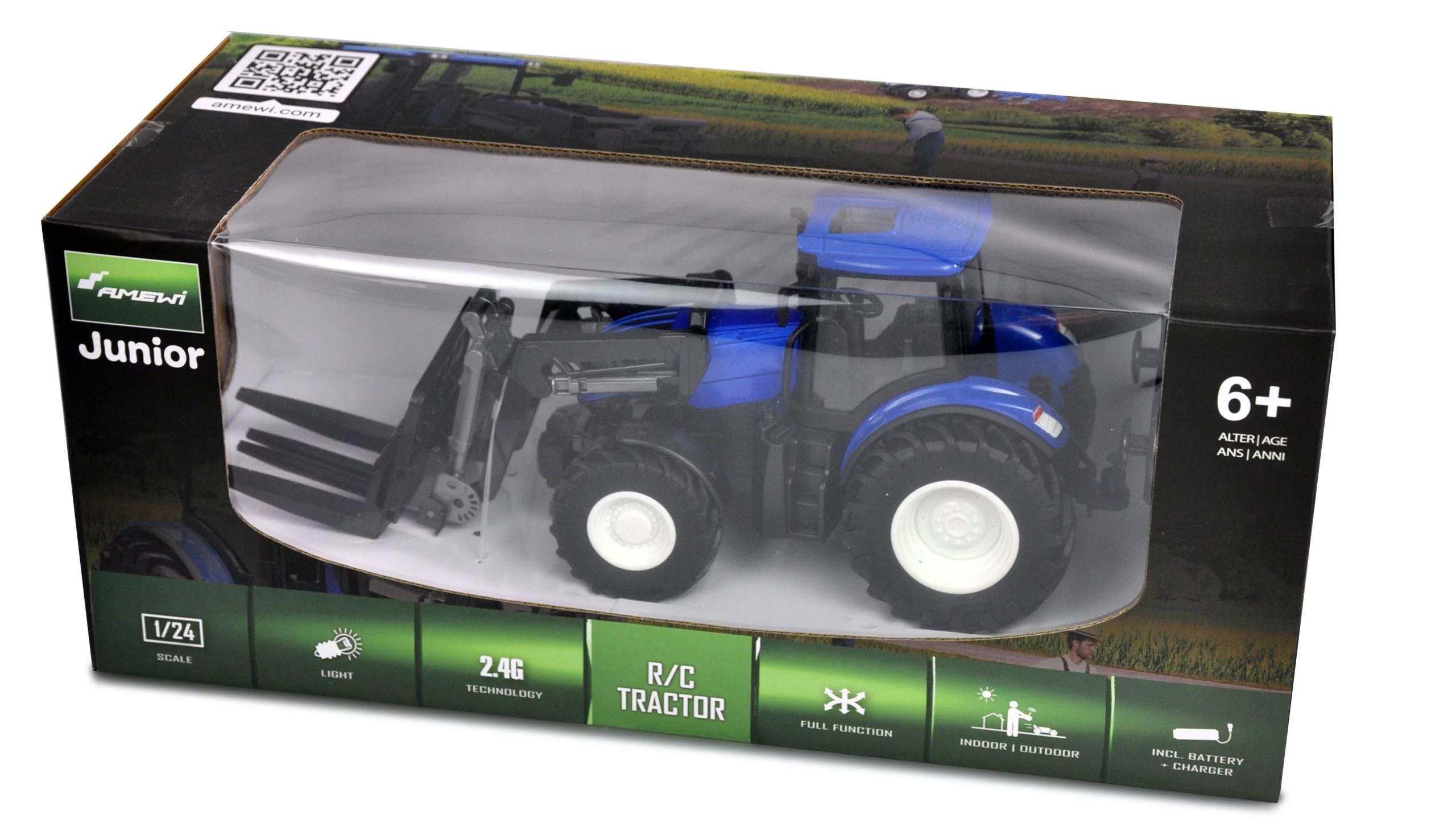 Amewi | RC Traktor Frontlader mit Palletengabel