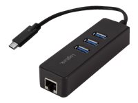 UA0283 - Hub - 3 x SuperSpeed USB 3.0 + 1 x 10/100/1000
