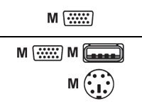 ACC-2103 - Tastatur- / Video- / Maus- (KVM-)