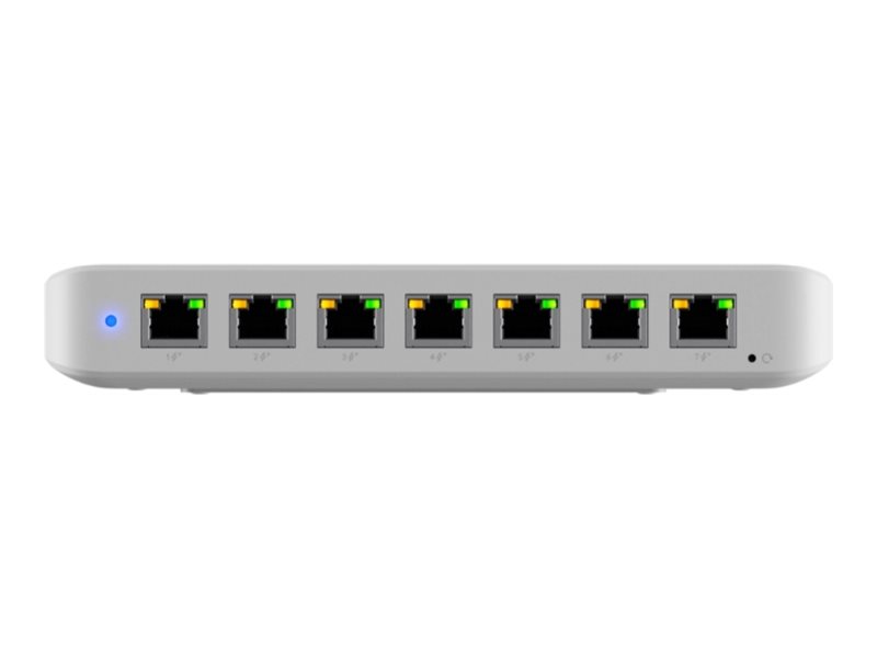 UniFi 8-Port GbE PoE+ powered by GbE++ input 210W