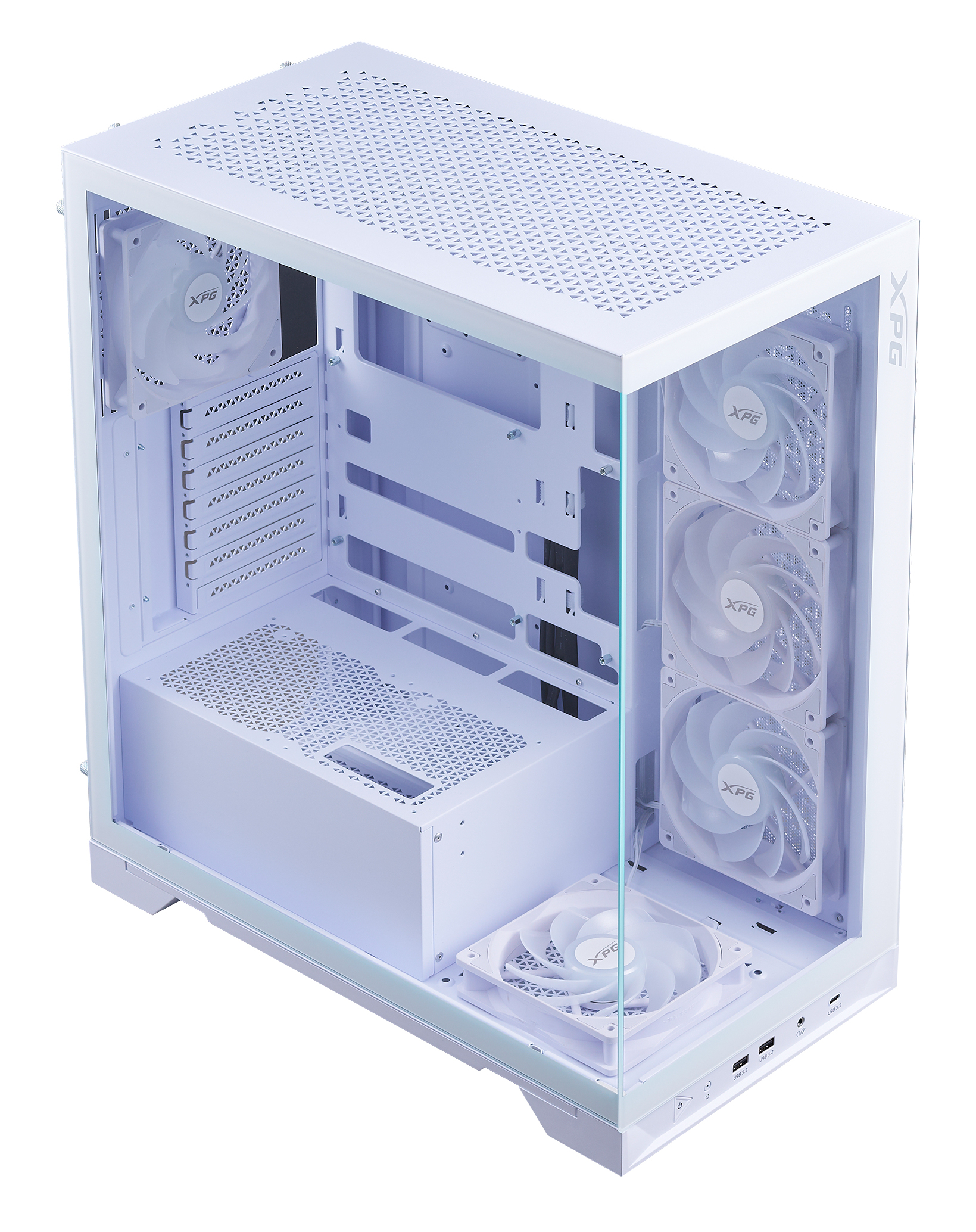XPG INVADER X BTF             (ATX)  Midi Tower     weiß retail