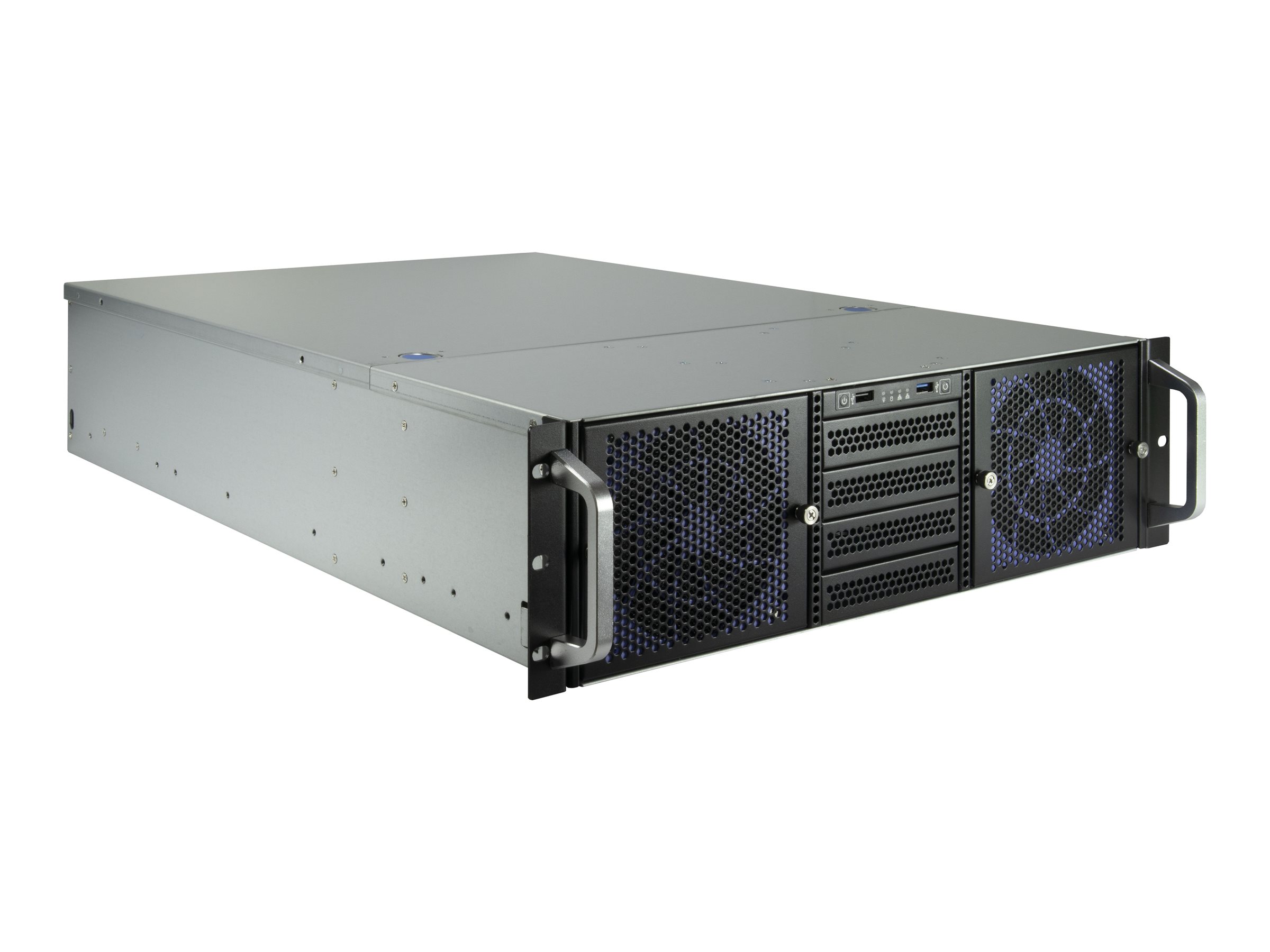 Inter-Tech 48.3cm IPC 3U-30765   3HE  SERVER