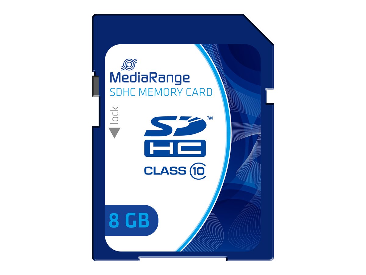 MEDIARANGE Flash-Speicherkarte - 8 GB - Class 10