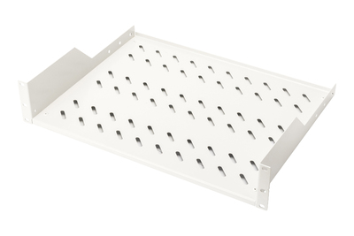 Fachboden 2HE 88x482x349mm bis 25kg grau