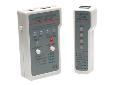 Intellinet Multifunktions-Kabeltester, RJ45/RJ11