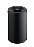 Papierkorb Safe rund 30 Liter schwarz