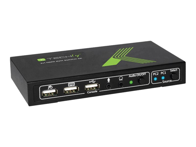 2x1 USB HDMI KVM Switch 4Kx2K - KVM-/Audio-Switch