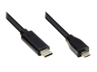 USB2.0 Kabel   Micro B-C schw. 3m