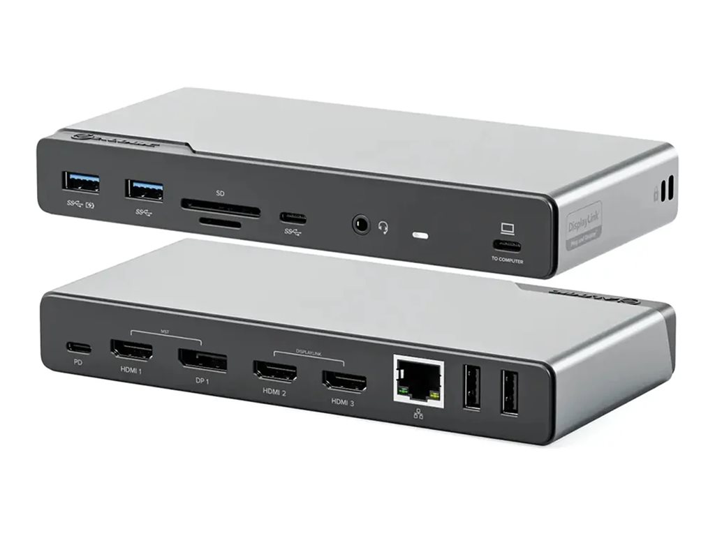 Dockingstation USB-C 16 in 1 Quad Display 85W PD