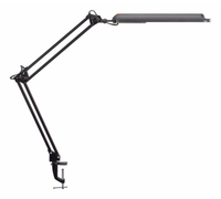 MAUL LED Tischleuchte Atlantic mit Klemmfuß schwarz