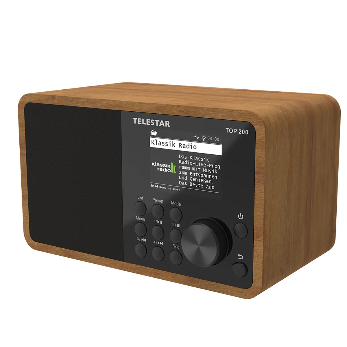 TOP 200 Holz – Multifunktionsradio mit DAB+, Internetradio & UKW