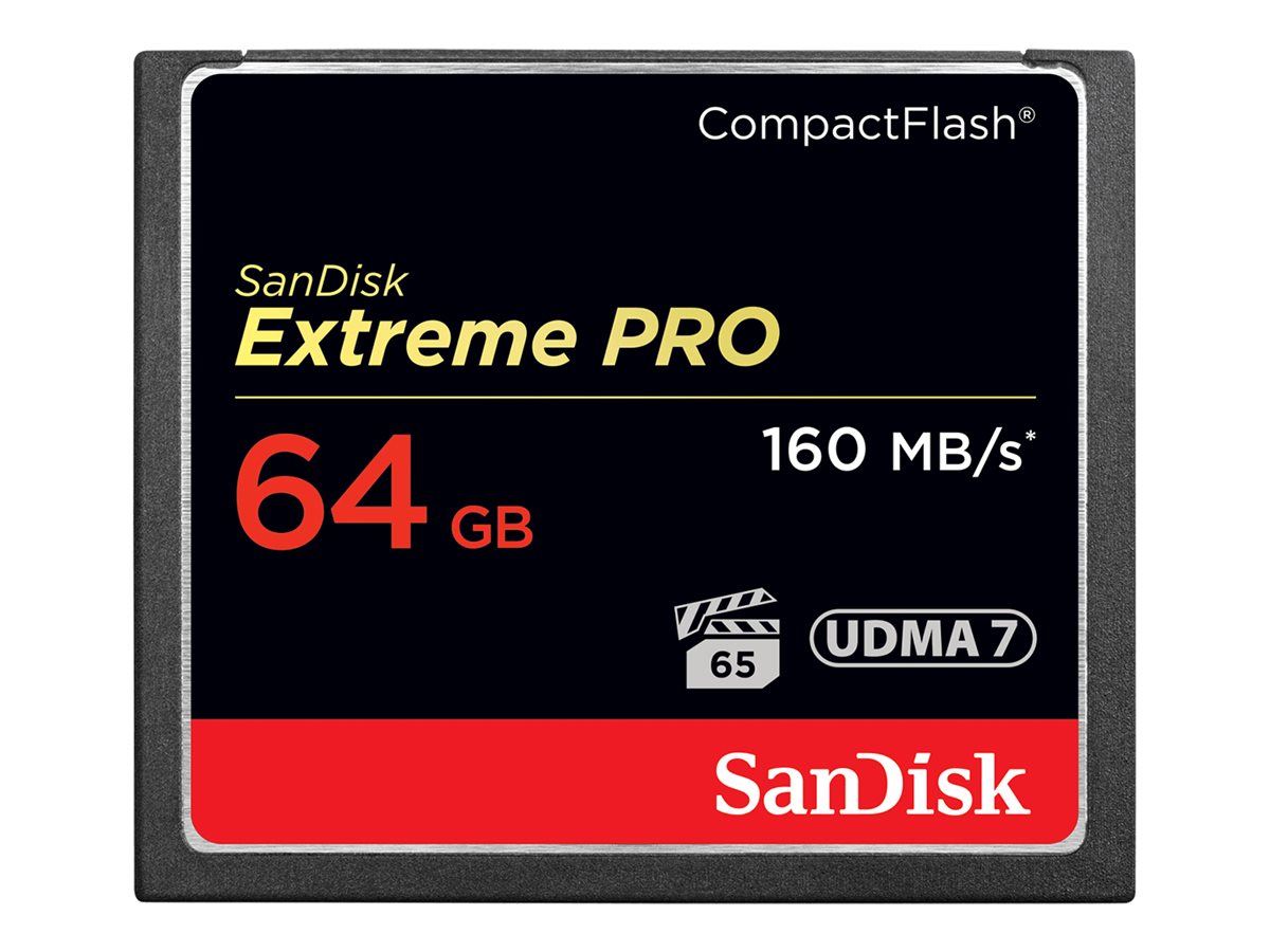SD CompactFlash Card  64GB SanDisk Extreme Pro