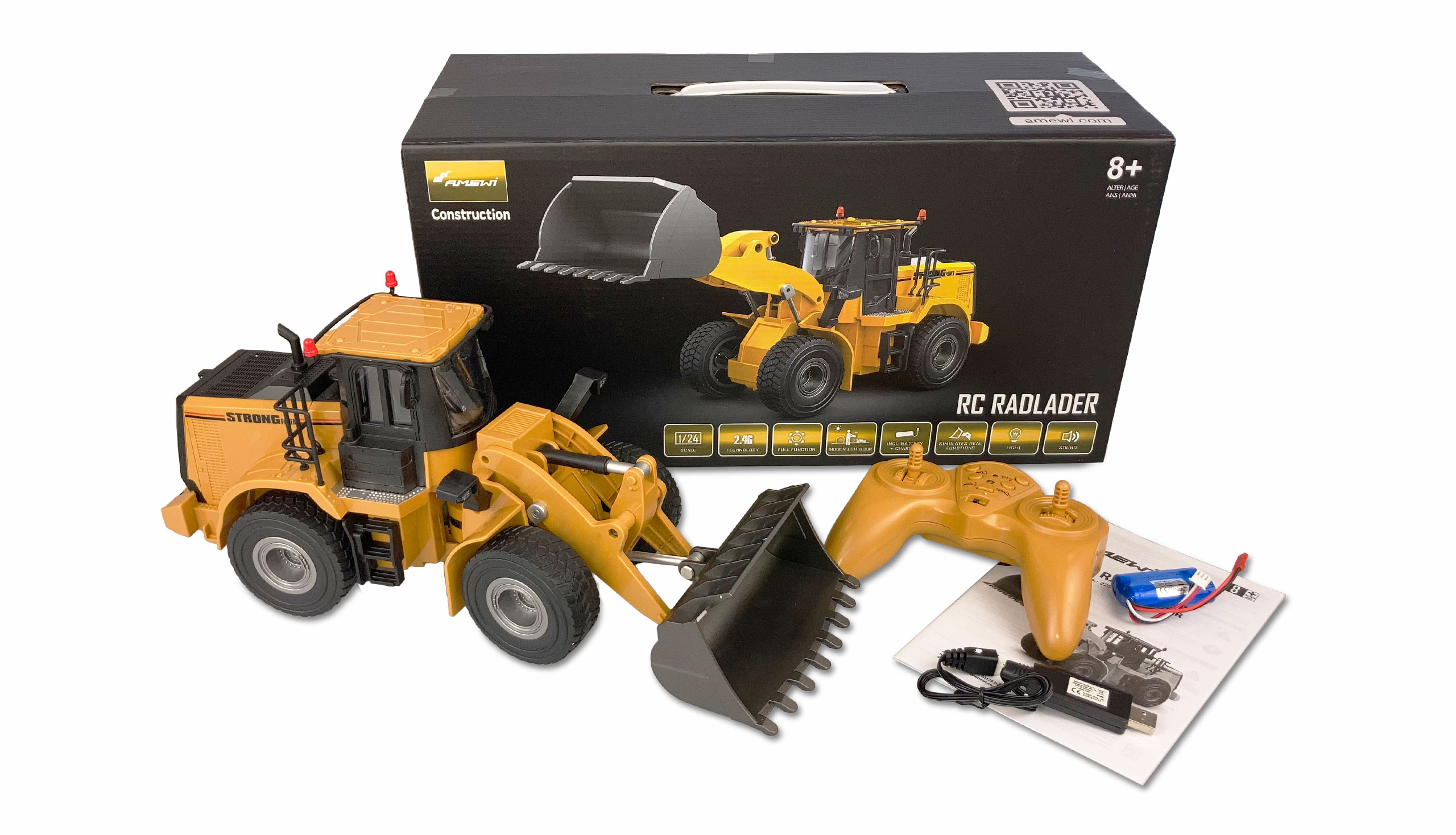 Amewi | SCALE RADLADER | 1:24 | 2,4GHZ | RTR