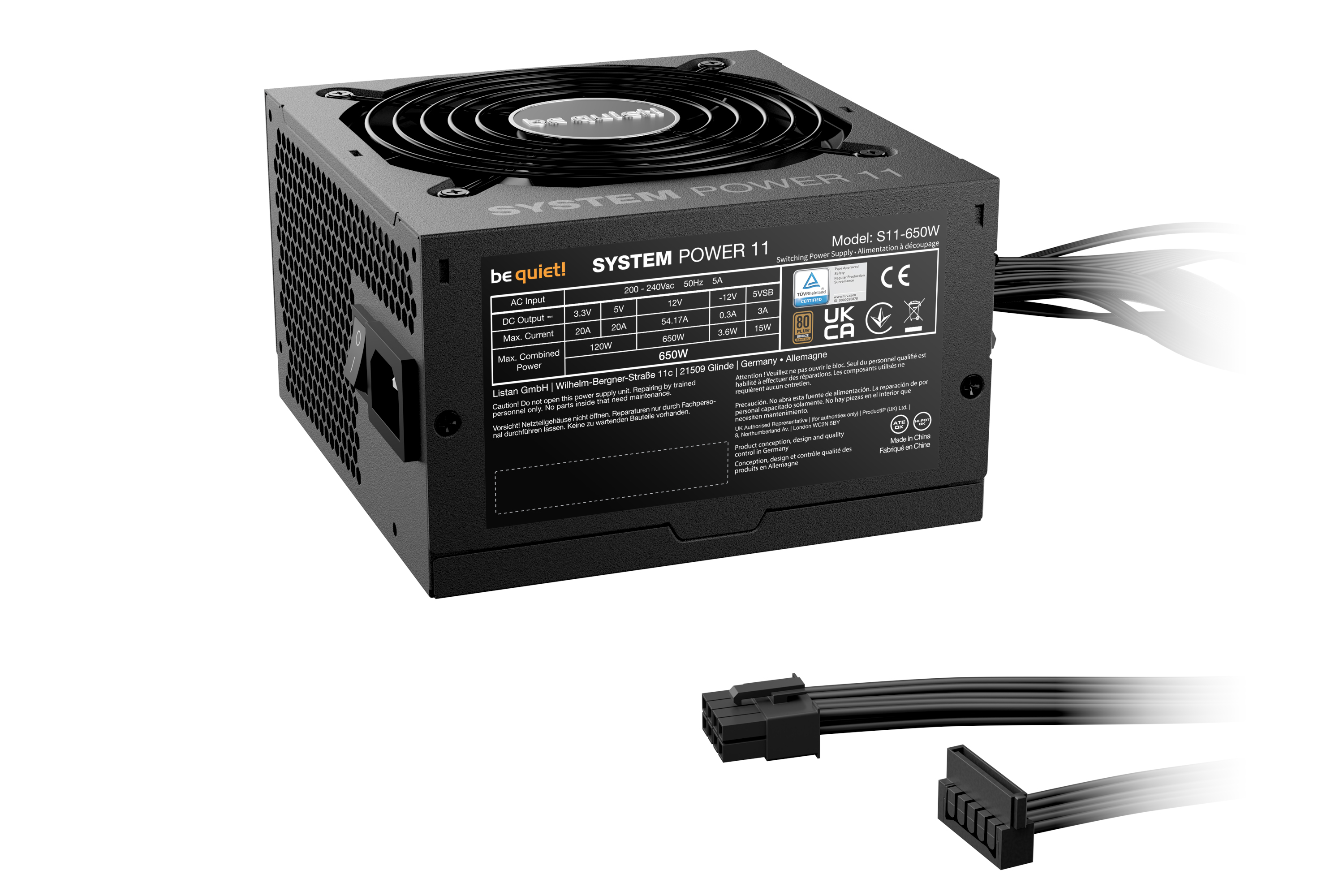  Netzteil System Power 11 650W 80+ Bronze
