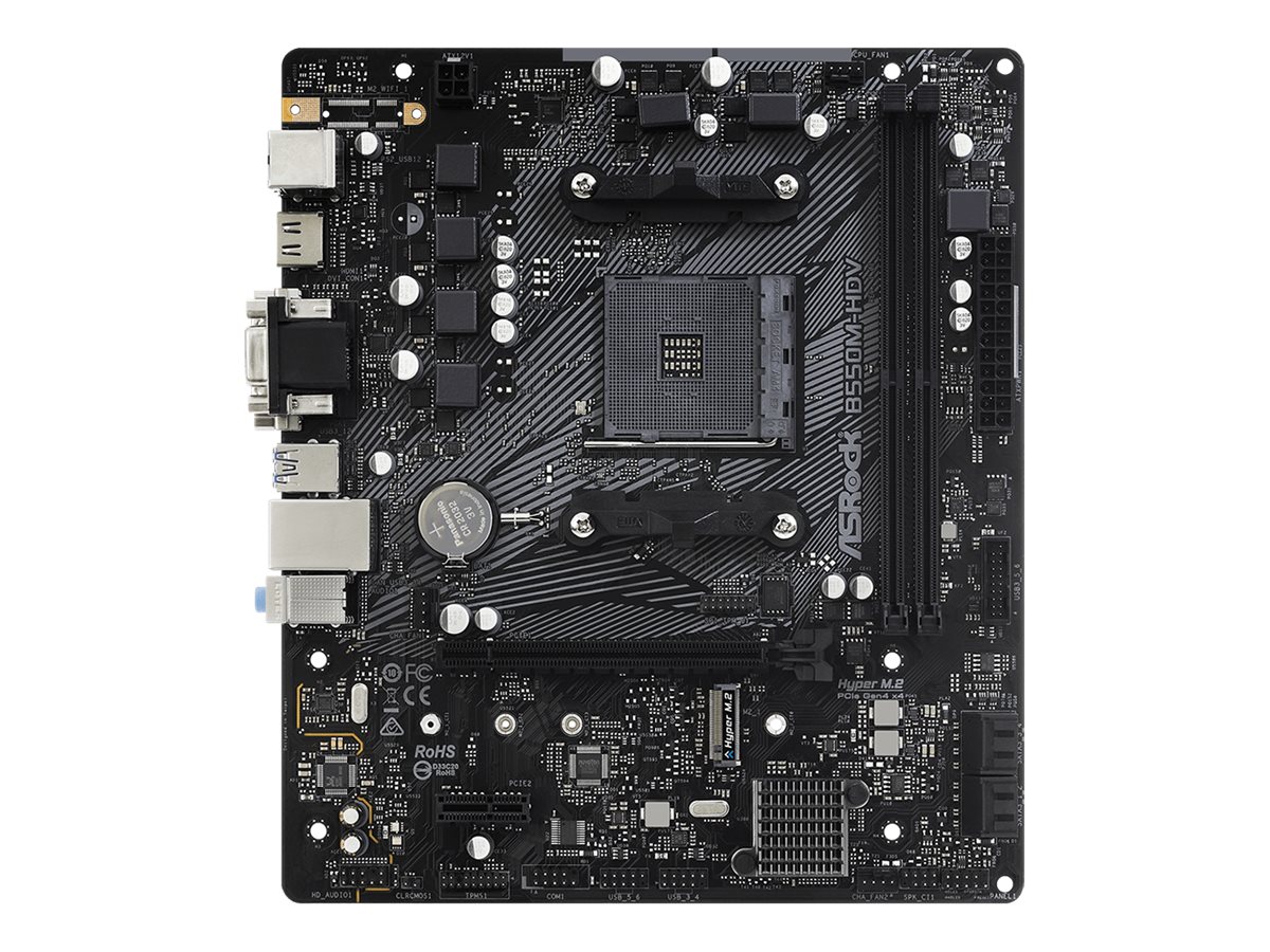 B550M-HDV - AMD B550 - So. AM4 - mATX