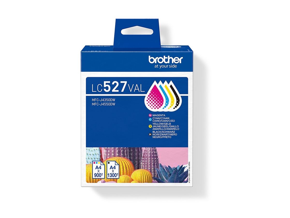 Patrone Brother LC-527VAL Multipack  MFCJ4350DW/4550DW