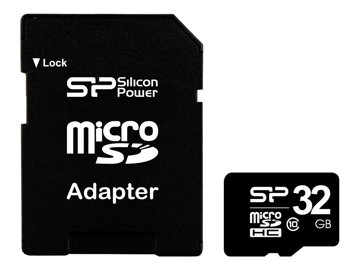 Flash-Speicherkarte (microSDHC/SD-Adapter inbegriffen)