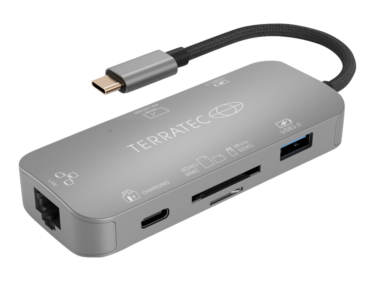 TerraTec CONNECT C8 - Dockingstation - USB-C