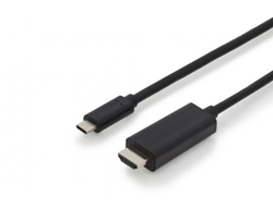 Adapterkabel TypC->HDMI A 5,0m 45/60Hz schwarz