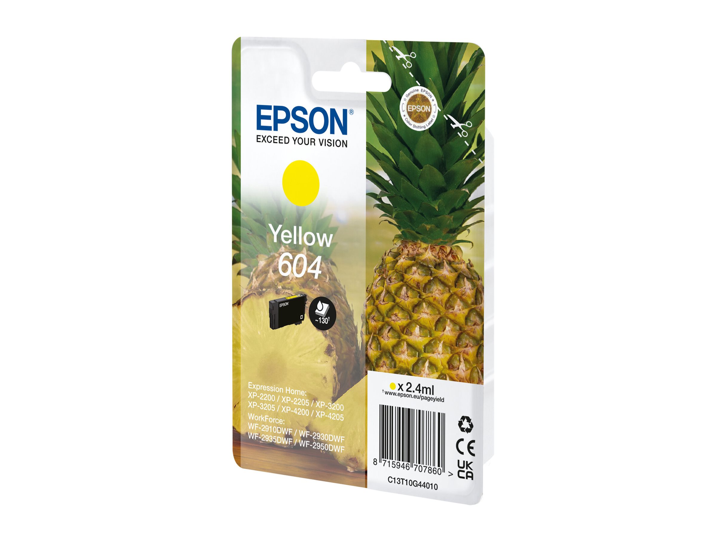 Patrone Epson 604 yellow                               T10G4