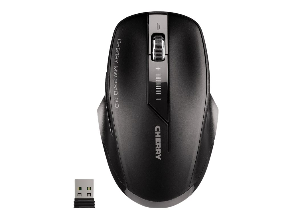 MW 2310 2.0 - Maus - rechts- und linkshändig - optisch - 6 Tasten - kabellos - RF, 2.4 GHz - kabelloser Empfänger (USB)